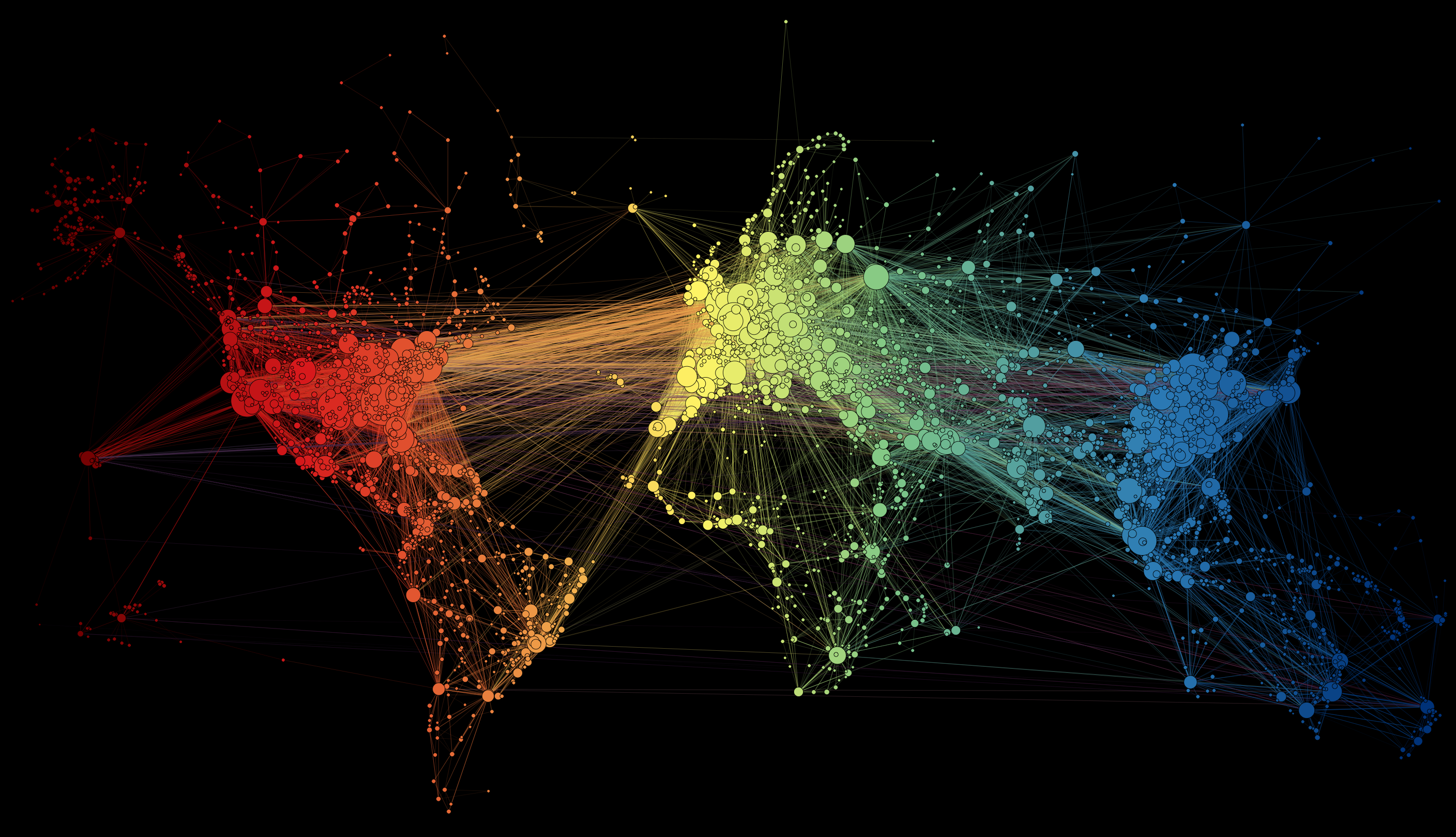 air traffic map